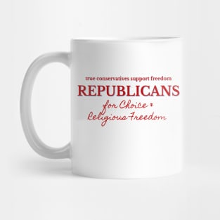 Republicans for Choice and Freedom Mug